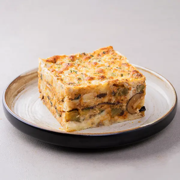 Vegetable Moussakka With Plum Tomato Sauce